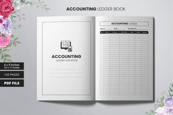 Accounting Ledger Log Book KDP Interior – Your Complete Financial Record Solution