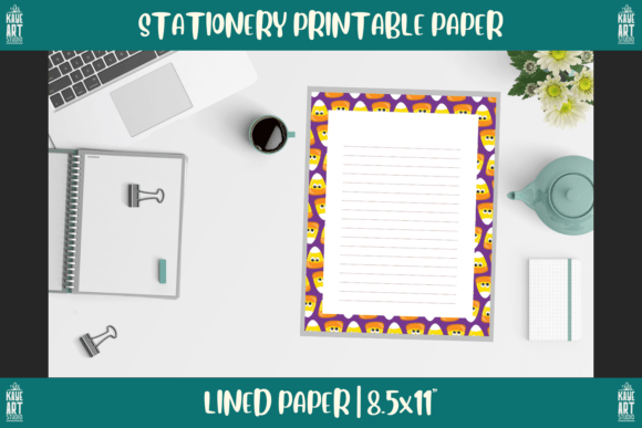 Bordered Stationery Printable Paper 210: A Versatile Tool for Creatives, Planners, and KDP Sellers
