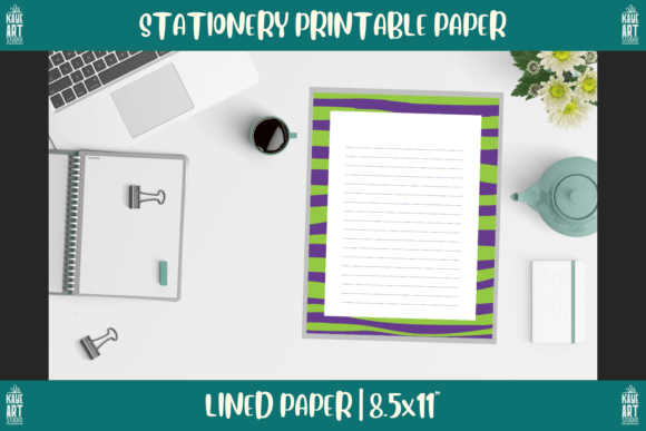 Bordered Stationery Printable Paper 218: A Versatile Foundation for Content Creators and Stationery Enthusiasts