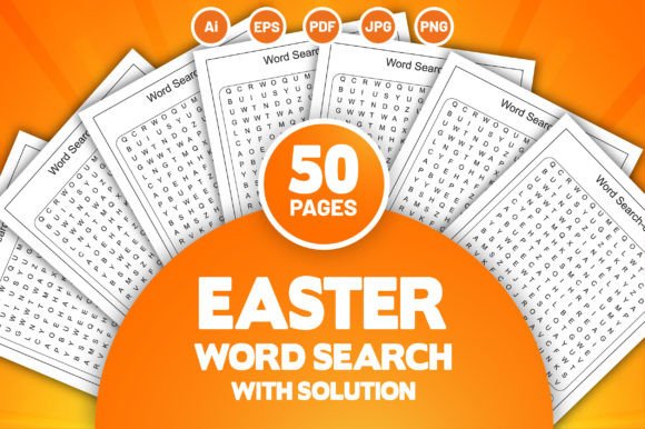 Easter Word Search Puzzle for KDP: A Practical Tool for Creators, Educators, and Families