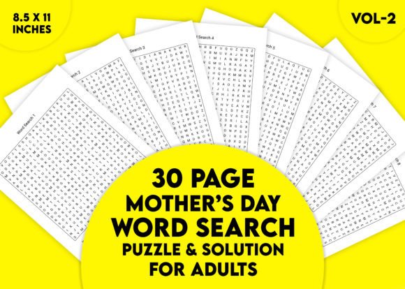 Finding Meaning in Meditative Play: Why the Mother's Day Word Search Puzzle Vol-2 Resonates Today