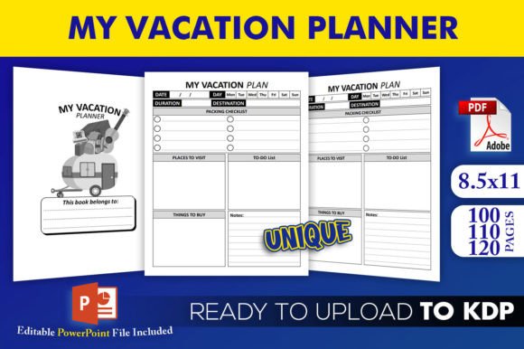 My Vacation Planner KDP Interior Template: Your Complete Guide to Creating a Market-Ready Travel Planner