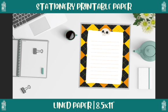 The Versatile Power of Bordered Stationery Printable Paper 061 for Low-Content Publishing and Digital Planning